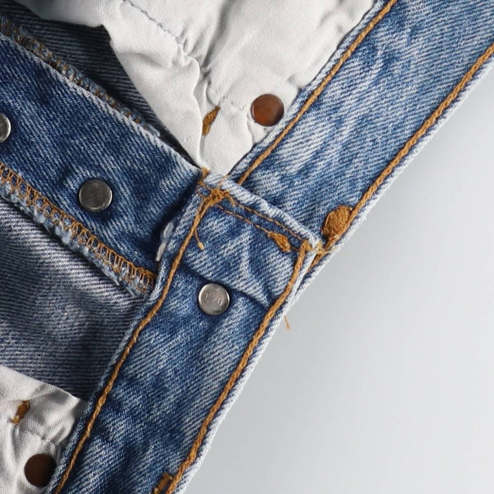 90'S Levi's 501-0191 Straight Denim Pants Made in USA Men's W30 Vintage cotton blue type Vintage Second Hand