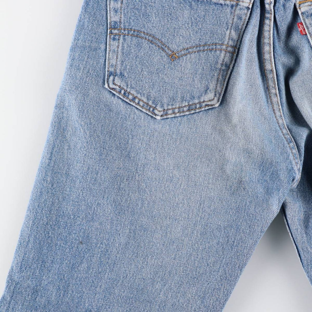 90'S Levi's 501-0191 Straight Denim Pants Made in USA Men's W30 Vintage cotton blue type Vintage Second Hand