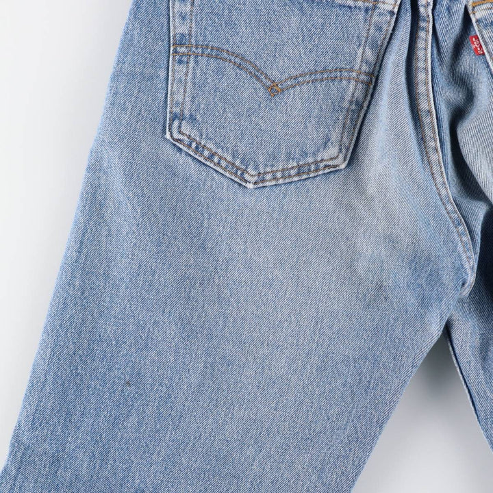 90'S Levi's 501-0191 Straight Denim Pants Made in USA Men's W30 Vintage cotton blue type Vintage Second Hand