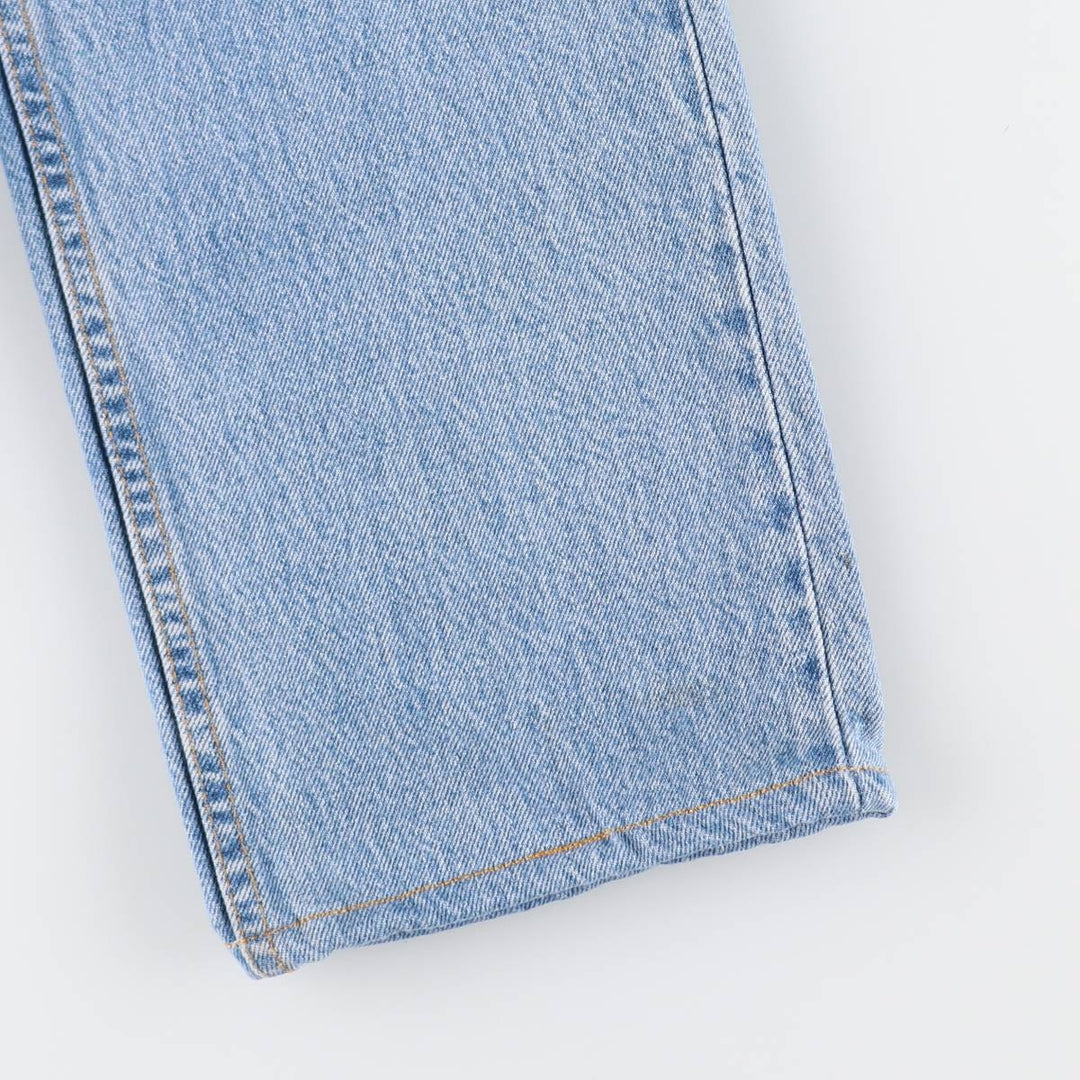 90'S Levi's 501-0193 Straight Denim Pants, Made in USA, Women's Size L (W28), Vintage cotton Indigo Vintage Second Hand