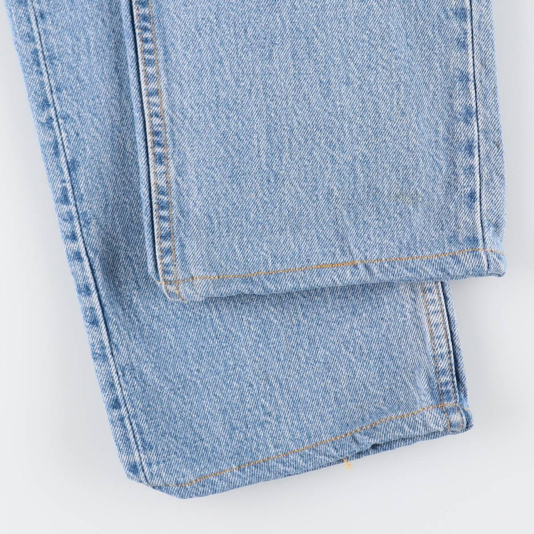 90'S Levi's 501-0193 Straight Denim Pants, Made in USA, Women's Size L (W28), Vintage cotton Indigo Vintage Second Hand