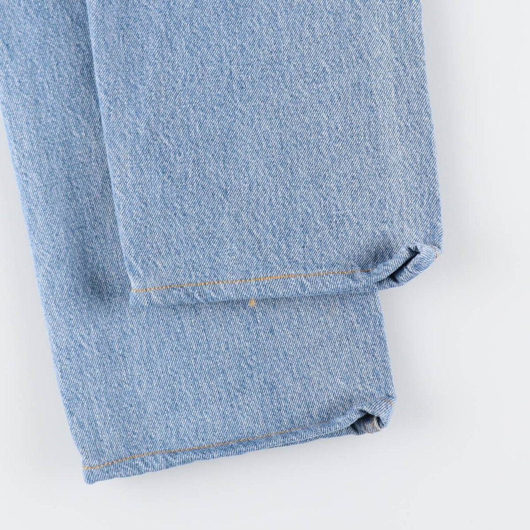 90'S Levi's 501-0193 Straight Denim Pants, Made in USA, Women's Size L (W28), Vintage cotton Indigo Vintage Second Hand