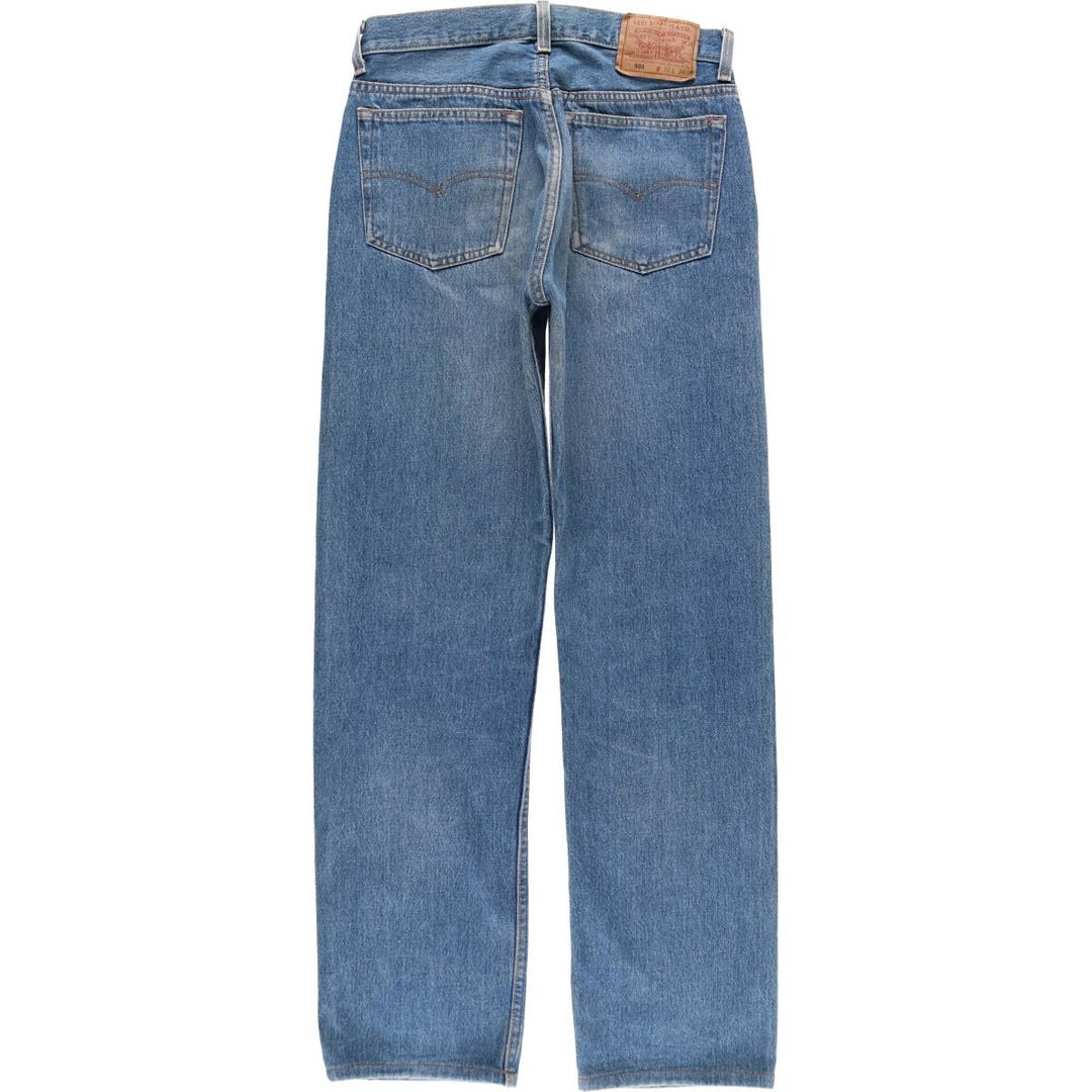 1990'S Levi's 501-5900 Straight Denim Pants, Made in USA, Men's Size W30 (approx.), Vintage cotton blue type Vintage Second Hand