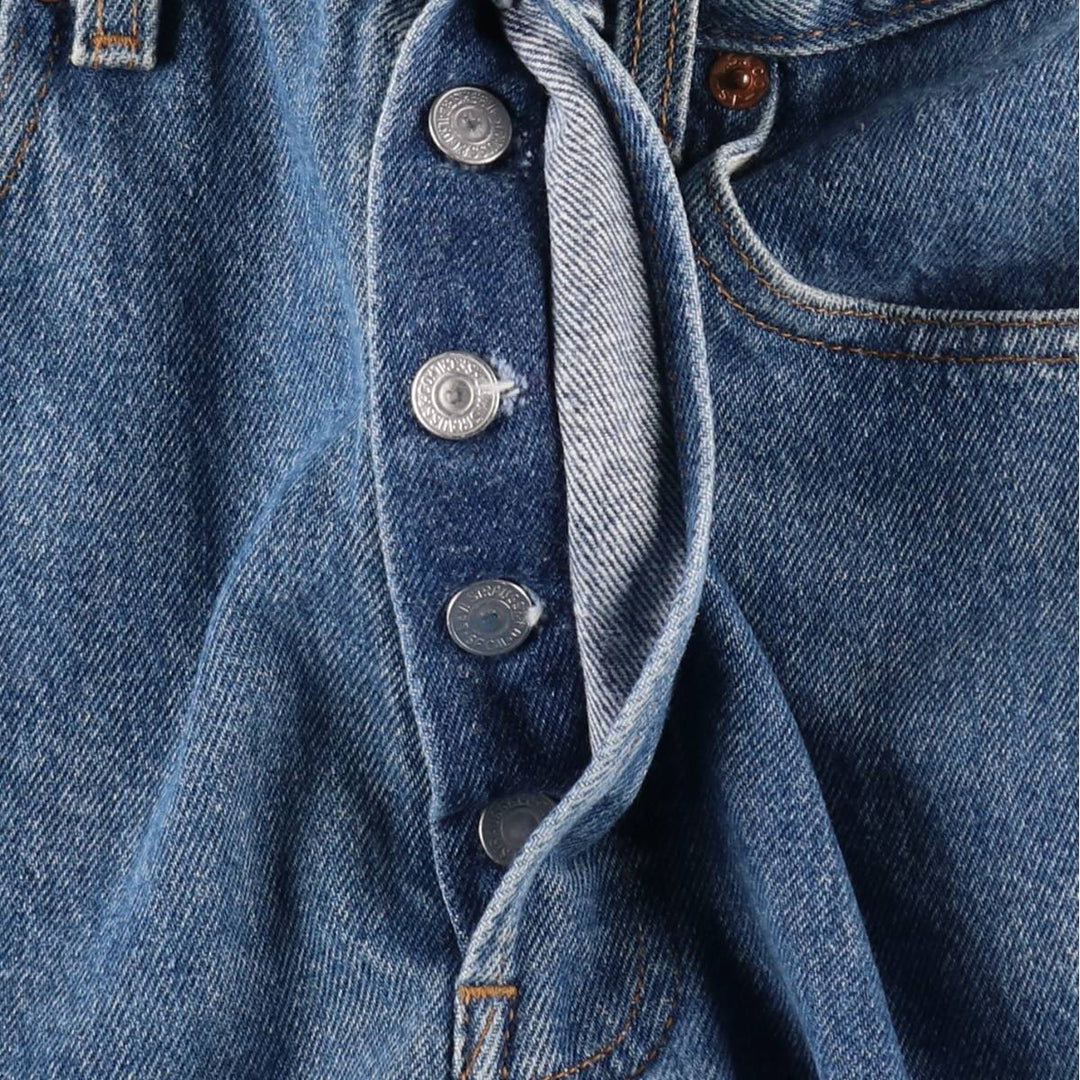 1990'S Levi's 501-5900 Straight Denim Pants, Made in USA, Men's Size W30 (approx.), Vintage cotton blue type Vintage Second Hand