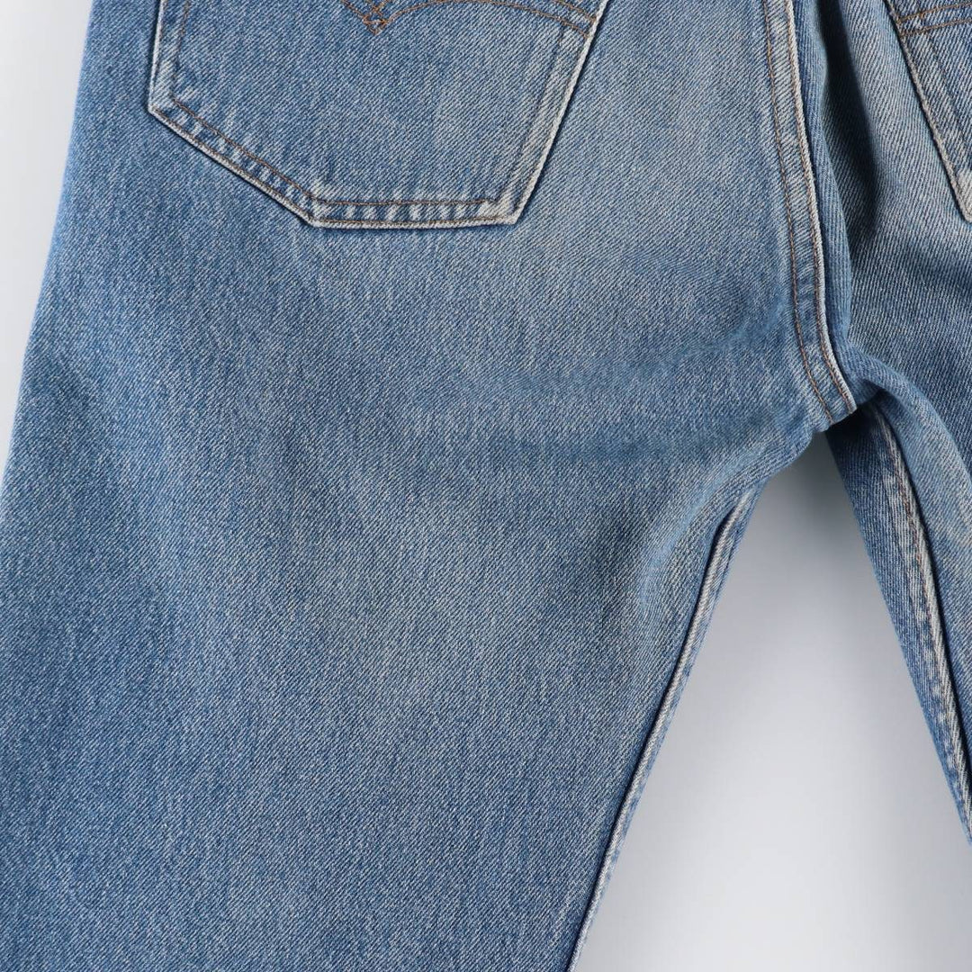1990'S Levi's 501-5900 Straight Denim Pants, Made in USA, Men's Size W30 (approx.), Vintage cotton blue type Vintage Second Hand
