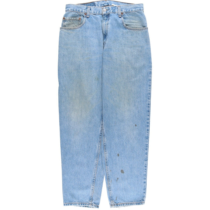 2000'S Levi's 00560-4834 Loose Fit Tapered Leg Denim Pants, Men's W32 equivalent. cotton blue type Vintage Second Hand