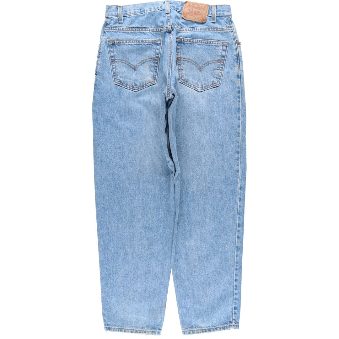 2000'S Levi's 00560-4834 Loose Fit Tapered Leg Denim Pants, Men's W32 equivalent. cotton blue type Vintage Second Hand