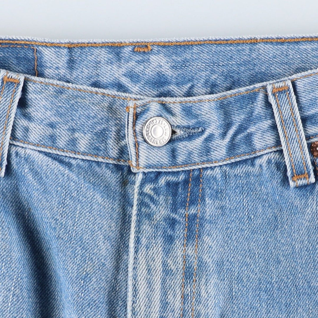 2000'S Levi's 00560-4834 Loose Fit Tapered Leg Denim Pants, Men's W32 equivalent. cotton blue type Vintage Second Hand