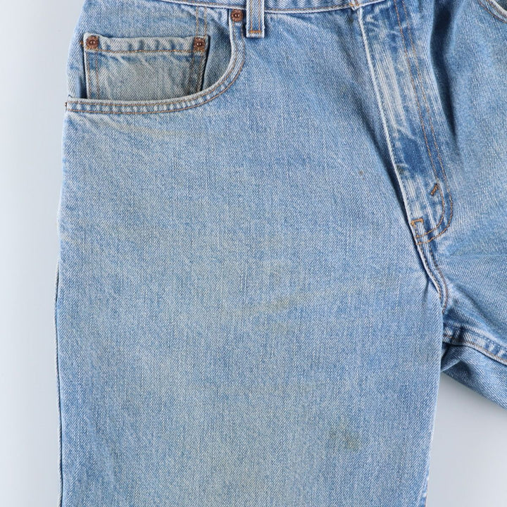 2000'S Levi's 00560-4834 Loose Fit Tapered Leg Denim Pants, Men's W32 equivalent. cotton blue type Vintage Second Hand
