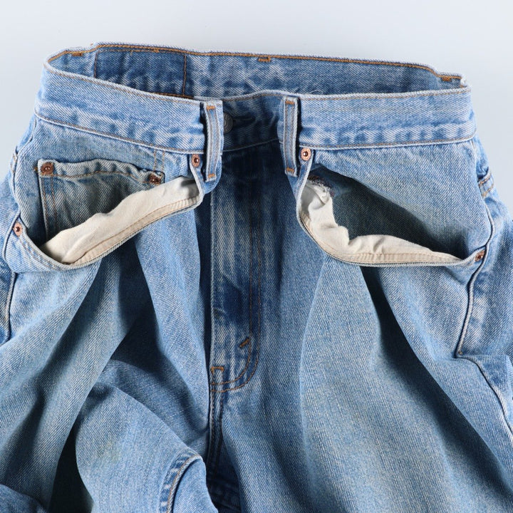 2000'S Levi's 00560-4834 Loose Fit Tapered Leg Denim Pants, Men's W32 equivalent. cotton blue type Vintage Second Hand