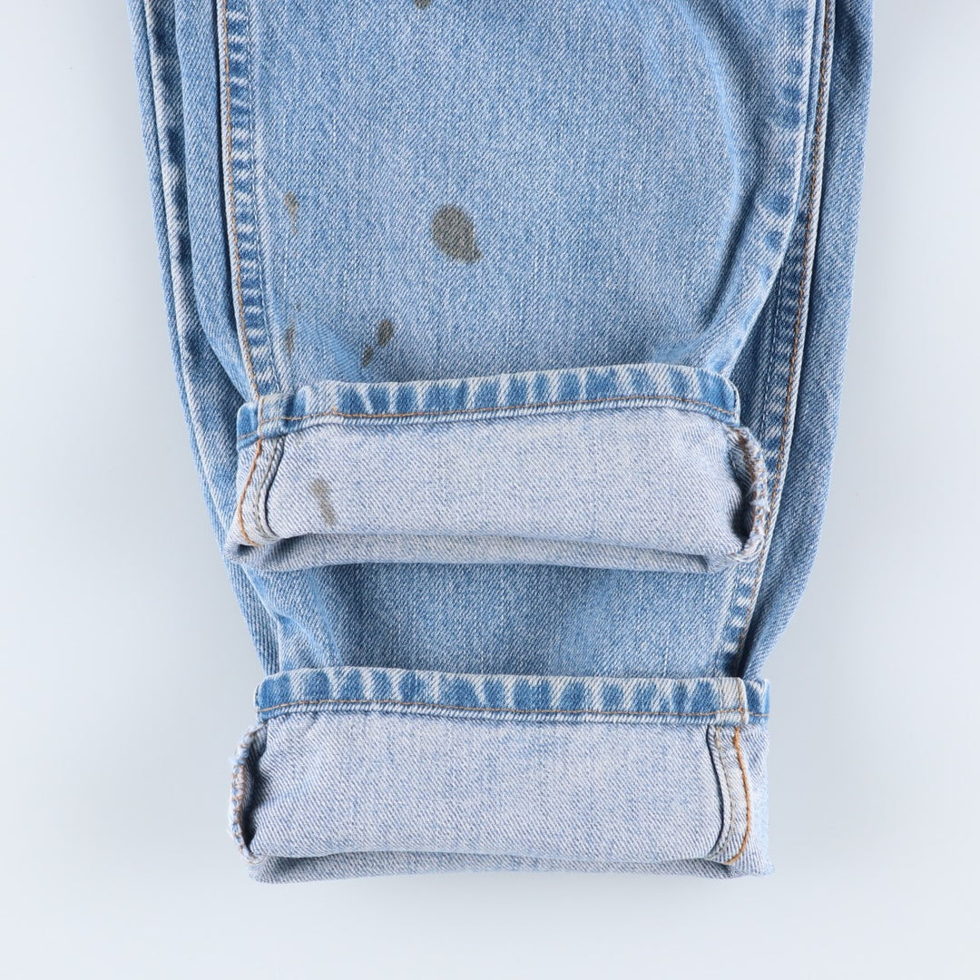 2000'S Levi's 00560-4834 Loose Fit Tapered Leg Denim Pants, Men's W32 equivalent. cotton blue type Vintage Second Hand