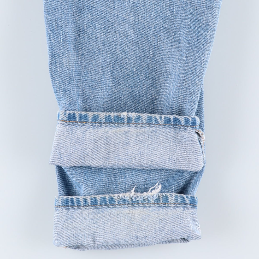 2000'S Levi's 00560-4834 Loose Fit Tapered Leg Denim Pants, Men's W32 equivalent. cotton blue type Vintage Second Hand