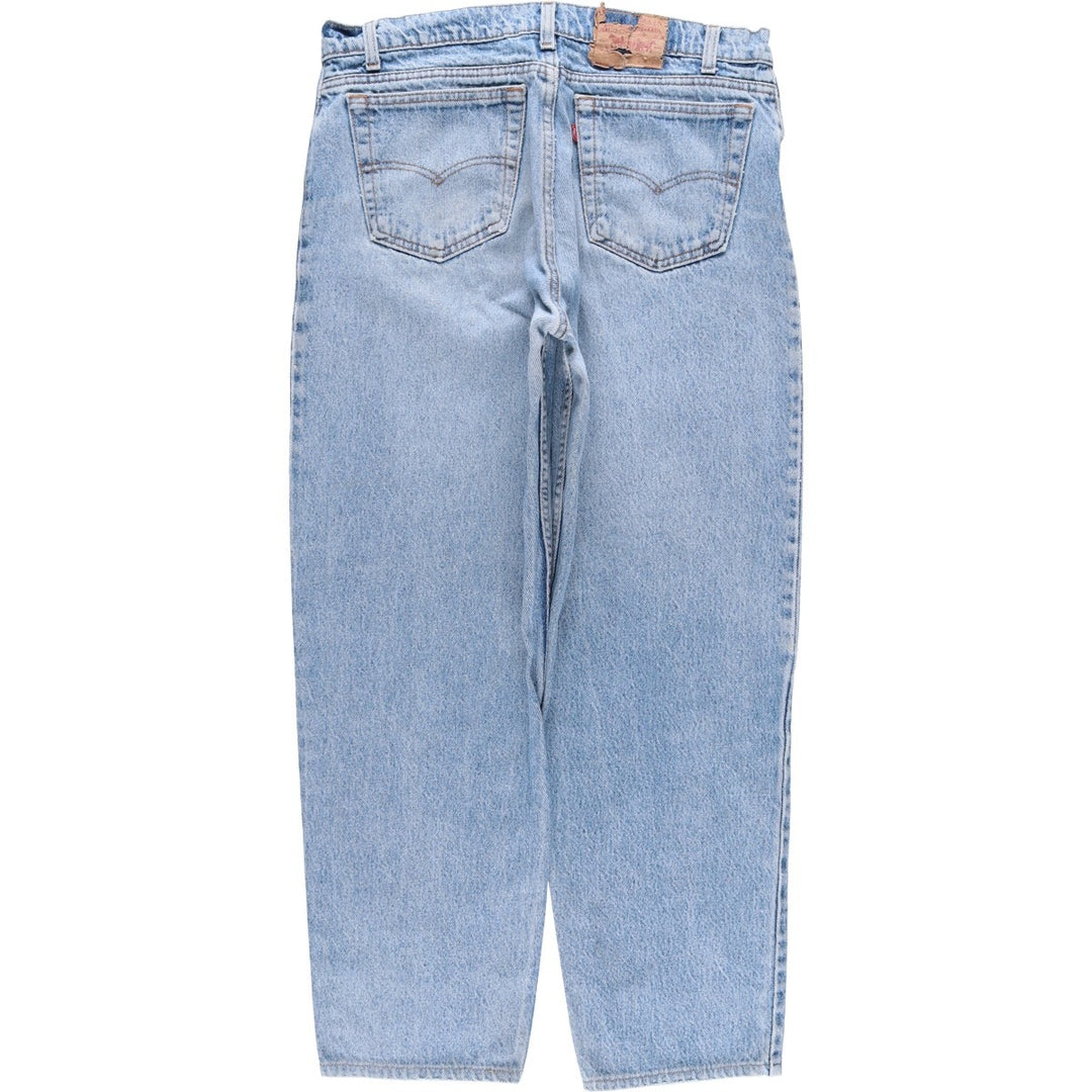 90s-00'S Levi's 00550-4891 Tapered Denim Pants, Made in USA, Men's W34 (approx.), Vintage cotton blue type Vintage Second Hand