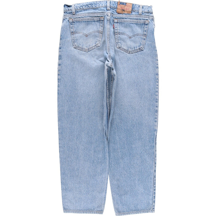 90s-00'S Levi's 00550-4891 Tapered Denim Pants, Made in USA, Men's W34 (approx.), Vintage cotton blue type Vintage Second Hand