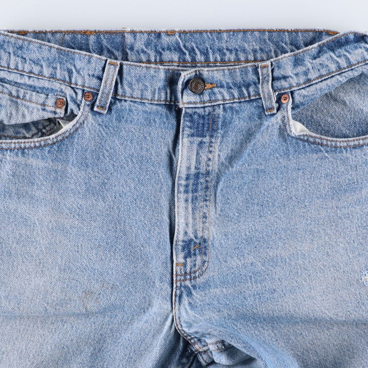 90s-00'S Levi's 00550-4891 Tapered Denim Pants, Made in USA, Men's W34 (approx.), Vintage cotton blue type Vintage Second Hand