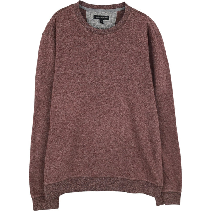 Banana Republic Thermal Long T-Shirt, Men's XL cotton red type reddish brown Vintage Second Hand