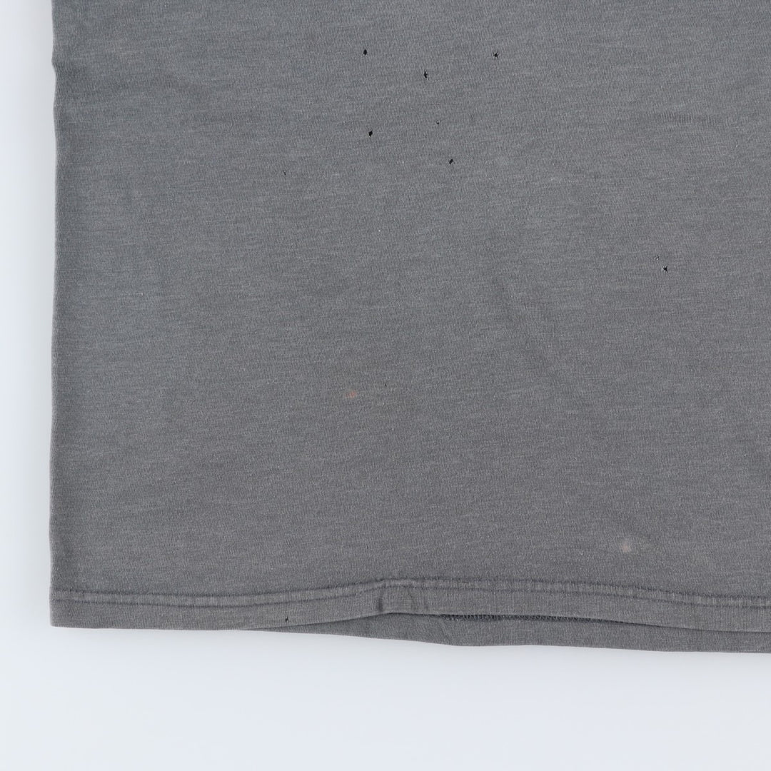 Harley-Davidson Motorcycle Bike T-shirt Made in USA Men's M size cotton gray type Vintage Second Hand