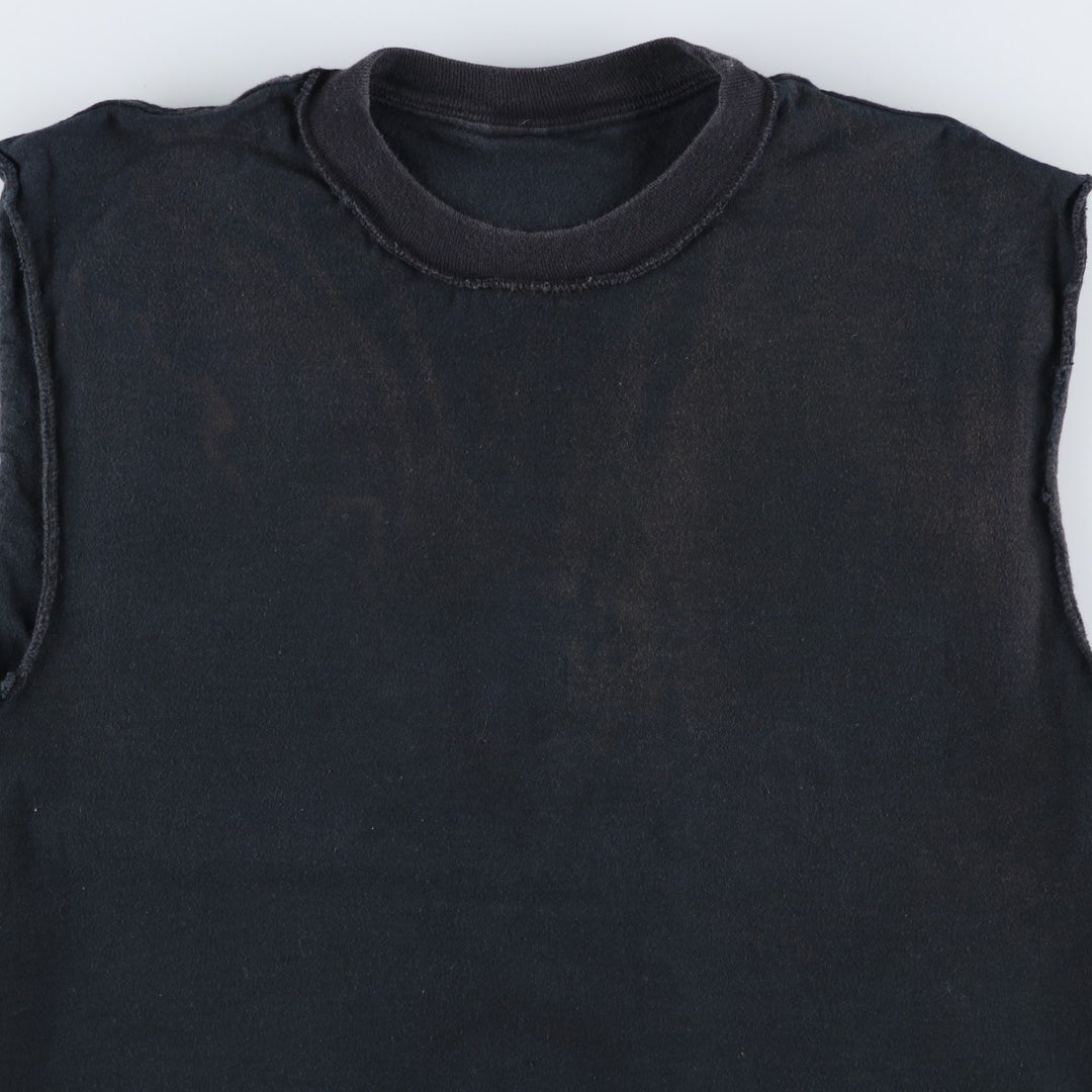 Harley-Davidson Cut-Off Motorcycle Bike T-Shirt, Men's Size S (approx.) unclear black type Vintage Second Hand