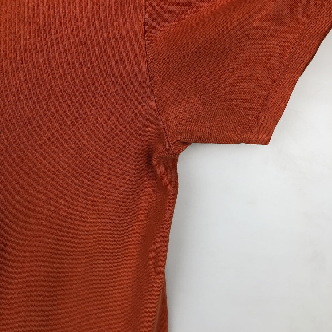 Harley-Davidson Motorcycle Bike T-shirt, Men's XL size cotton orange type Vintage Second Hand