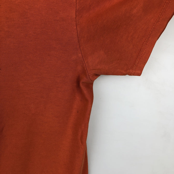 Harley-Davidson Motorcycle Bike T-shirt, Men's XL size cotton orange type Vintage Second Hand