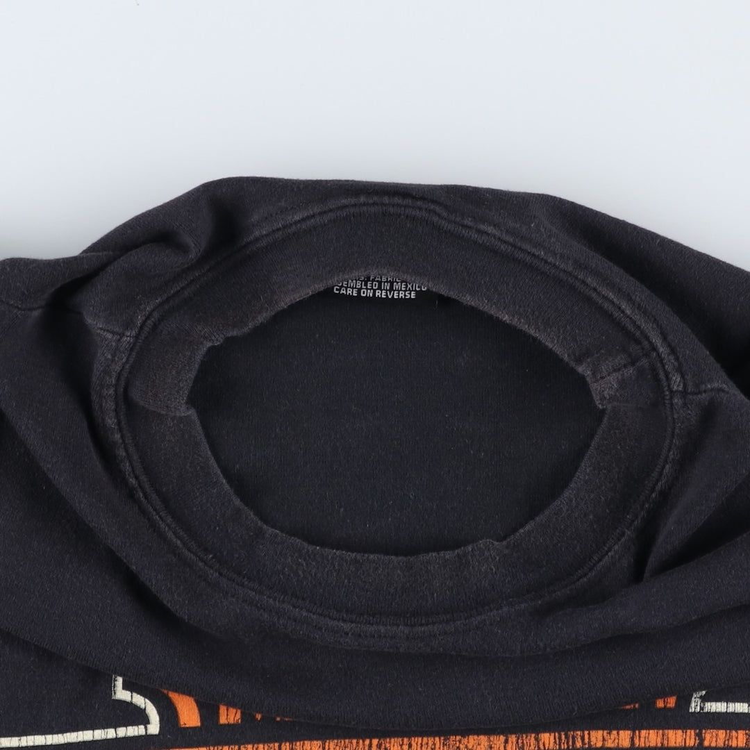 00'S Harley-Davidson Sleeveless Motorcycle Bike T-shirt Men's XL cotton black type Vintage Second Hand