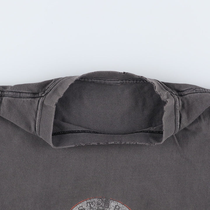 Harley-Davidson Cut-Off Motorcycle Bike T-Shirt, Men's Size L (approx.) unclear Charcoal Vintage Second Hand