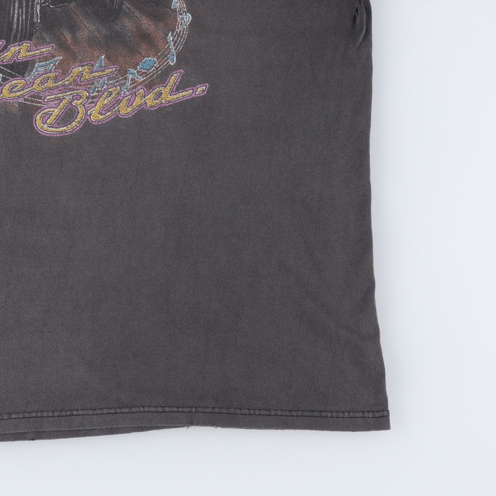 Harley-Davidson Cut-Off Motorcycle Bike T-Shirt, Men's Size L (approx.) unclear Charcoal Vintage Second Hand