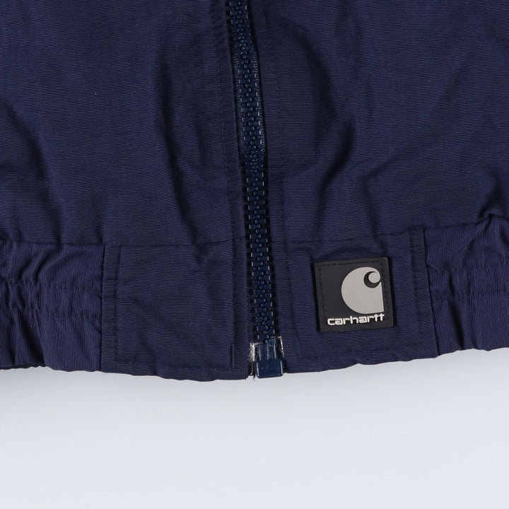 Carhartt padded puffer jacket, men's size XL unclear navy blue type Vintage Second Hand