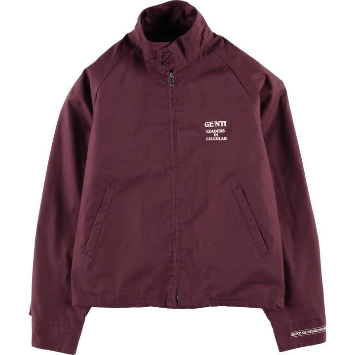 Sports Master Harrington Jacket Swing Top, Made in USA, Men's Size M (Equivalent), Vintage polyester red type reddish brown Vintage Second Hand