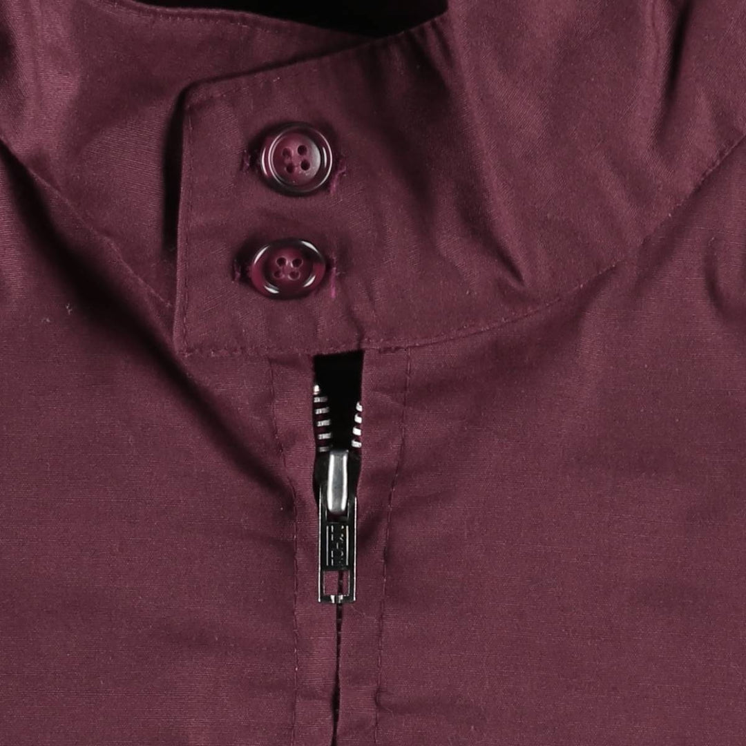 Sports Master Harrington Jacket Swing Top, Made in USA, Men's Size M (Equivalent), Vintage polyester red type reddish brown Vintage Second Hand