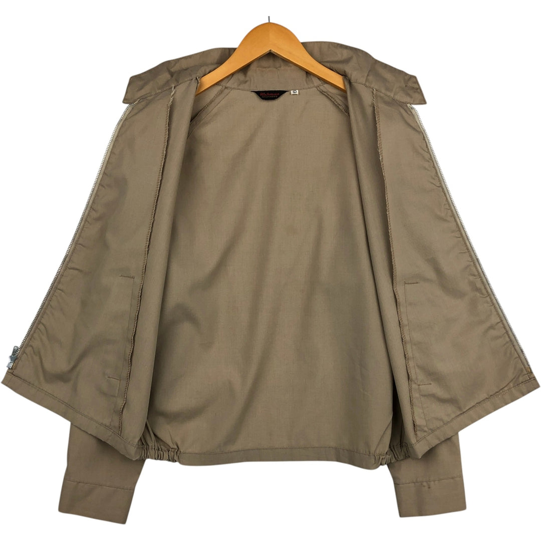 Richman Brothers Harrington Jacket Swing Top, Men's Size L (approx.) unclear Beige type Vintage Second Hand