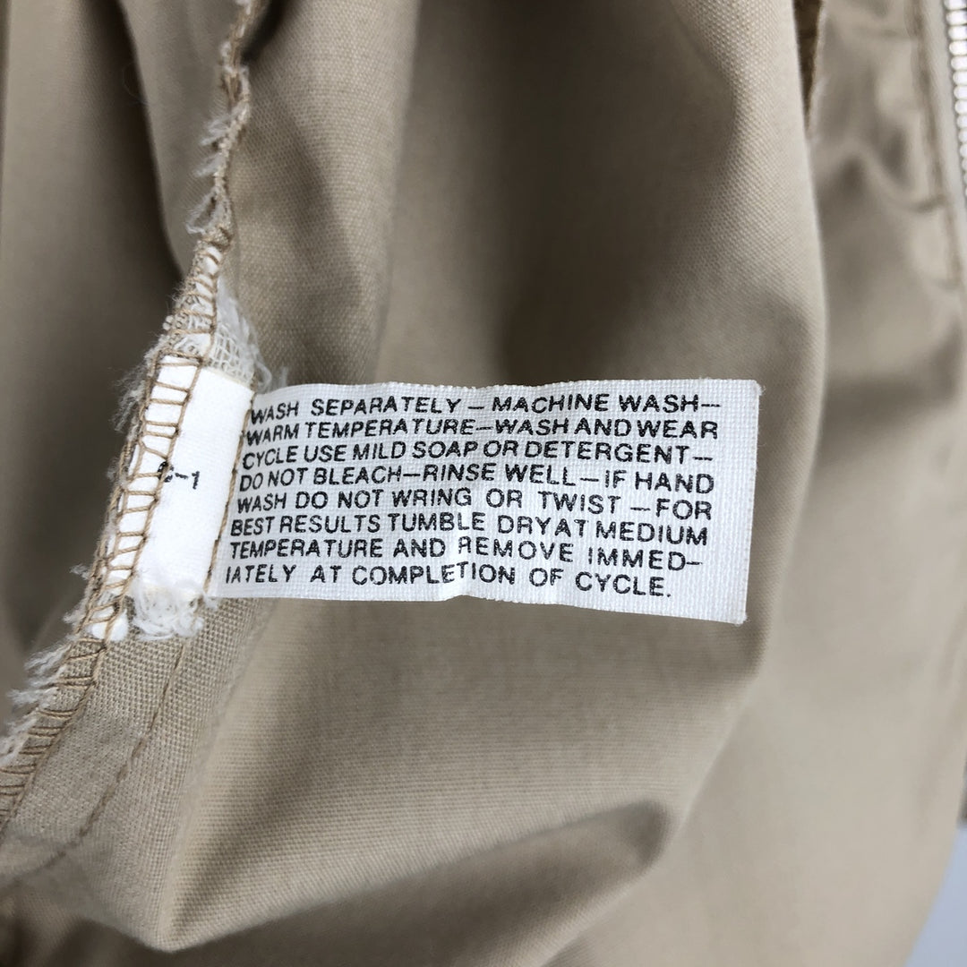 Richman Brothers Harrington Jacket Swing Top, Men's Size L (approx.) unclear Beige type Vintage Second Hand