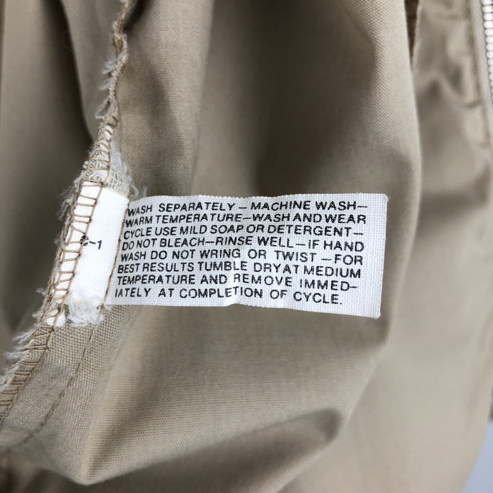 Richman Brothers Harrington Jacket Swing Top, Men's Size L (approx.) unclear Beige type Vintage Second Hand