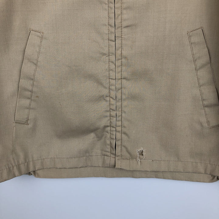 Richman Brothers Harrington Jacket Swing Top, Men's Size L (approx.) unclear Beige type Vintage Second Hand
