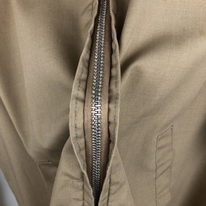 Richman Brothers Harrington Jacket Swing Top, Men's Size L (approx.) unclear Beige type Vintage Second Hand