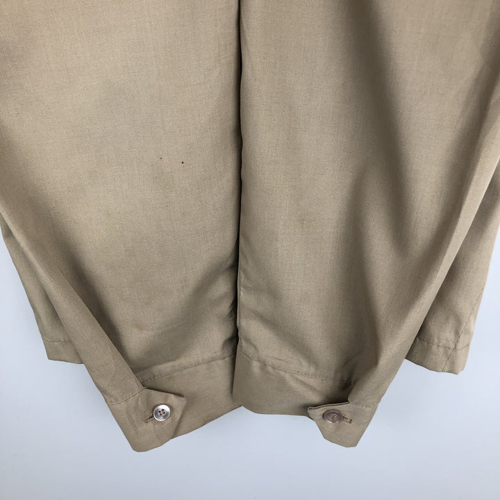 Richman Brothers Harrington Jacket Swing Top, Men's Size L (approx.) unclear Beige type Vintage Second Hand