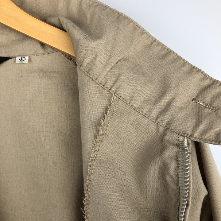 Richman Brothers Harrington Jacket Swing Top, Men's Size L (approx.) unclear Beige type Vintage Second Hand