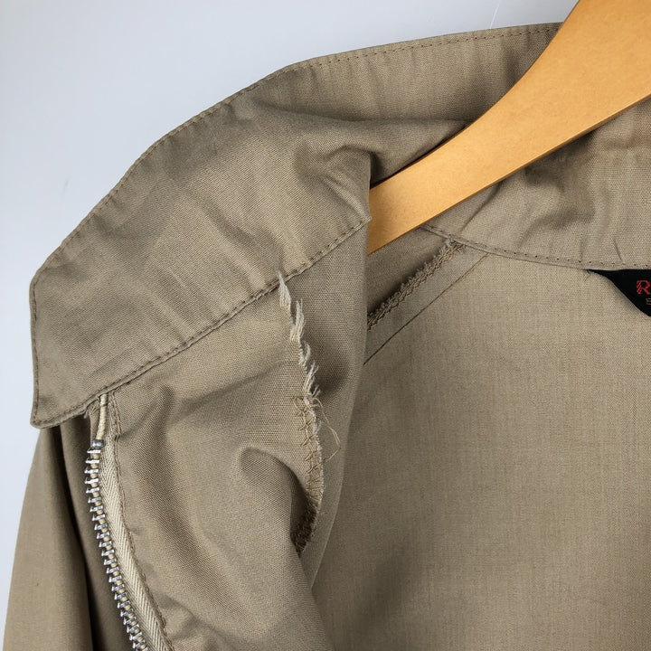 Richman Brothers Harrington Jacket Swing Top, Men's Size L (approx.) unclear Beige type Vintage Second Hand