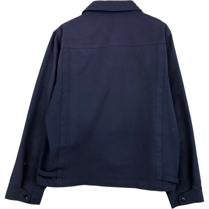 1970'S JCPenney TOWNCRAFT Swing Top Sports Jacket, Men's Size L (approx.) unclear navy blue type Vintage Second Hand