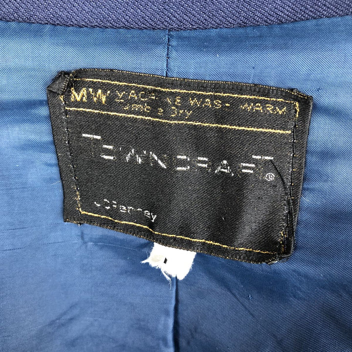 1970'S JCPenney TOWNCRAFT Swing Top Sports Jacket, Men's Size L (approx.) unclear navy blue type Vintage Second Hand