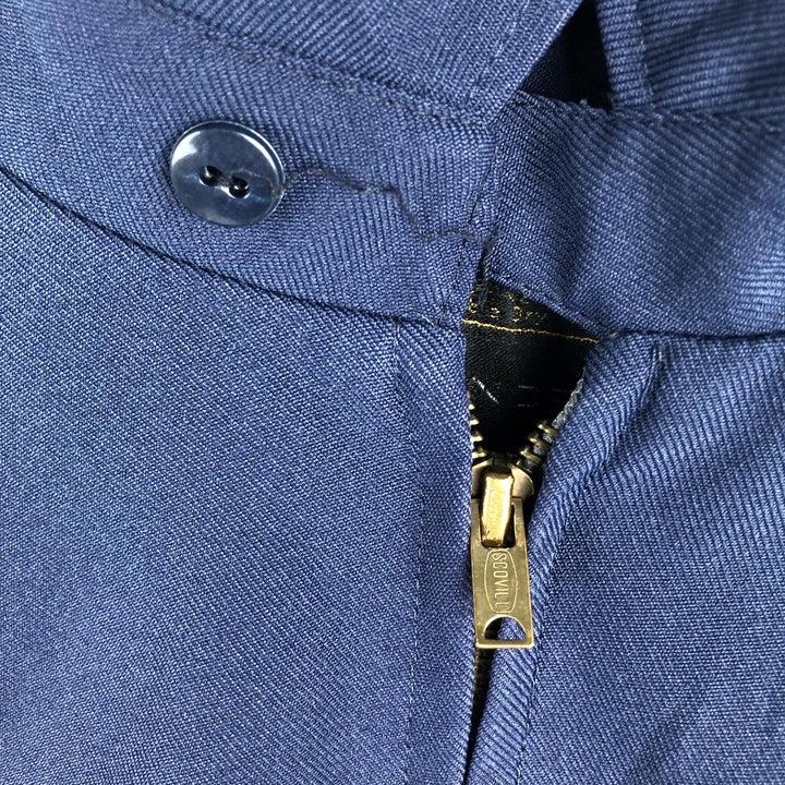 1970'S JCPenney TOWNCRAFT Swing Top Sports Jacket, Men's Size L (approx.) unclear navy blue type Vintage Second Hand