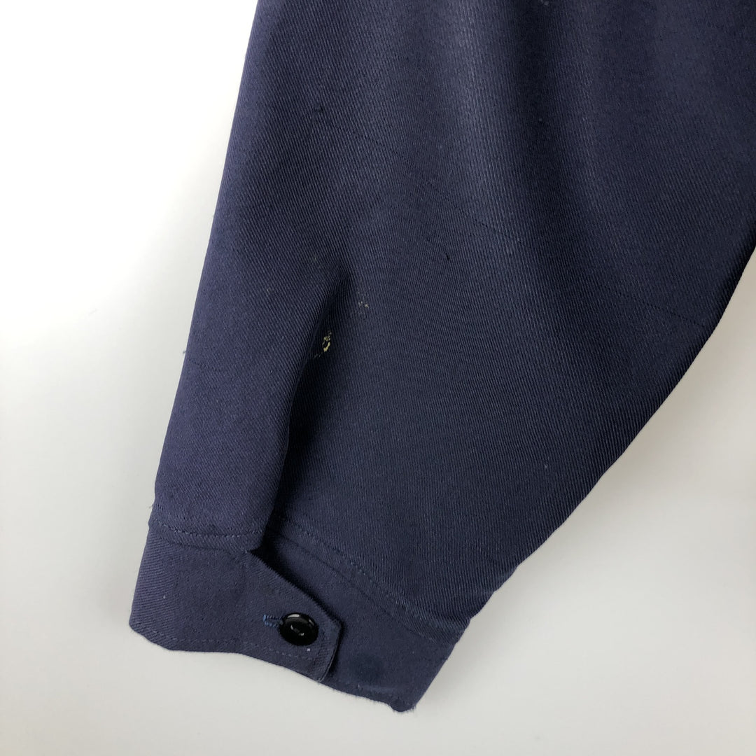 1970'S JCPenney TOWNCRAFT Swing Top Sports Jacket, Men's Size L (approx.) unclear navy blue type Vintage Second Hand