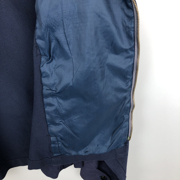 1970'S JCPenney TOWNCRAFT Swing Top Sports Jacket, Men's Size L (approx.) unclear navy blue type Vintage Second Hand