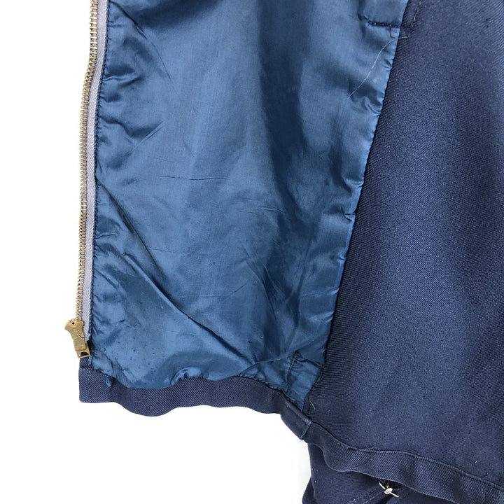 1970'S JCPenney TOWNCRAFT Swing Top Sports Jacket, Men's Size L (approx.) unclear navy blue type Vintage Second Hand