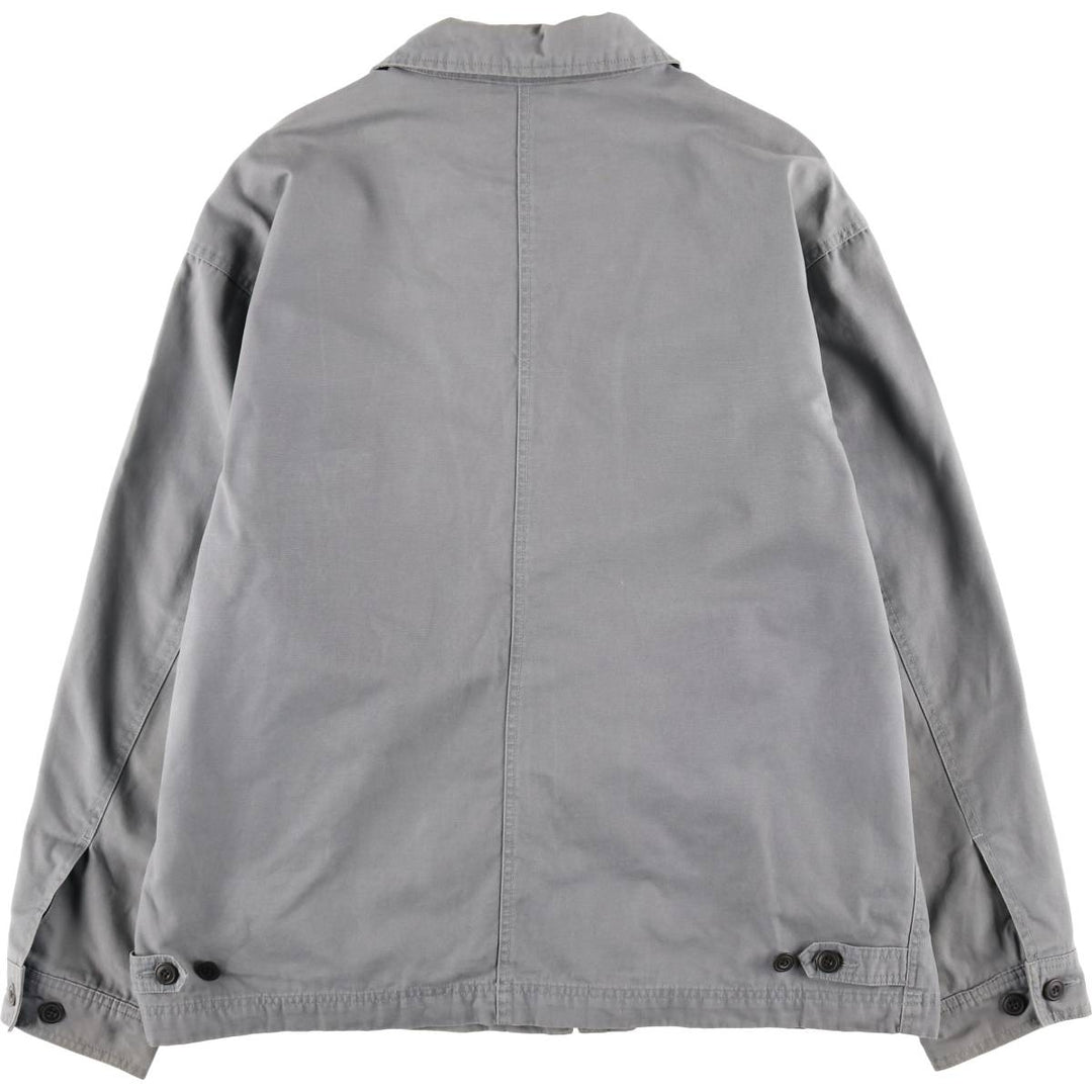 90s-00'S GAP Old Gap Swing Top Sport Jacket Men's XL equivalent Vintage cotton gray type Vintage Second Hand