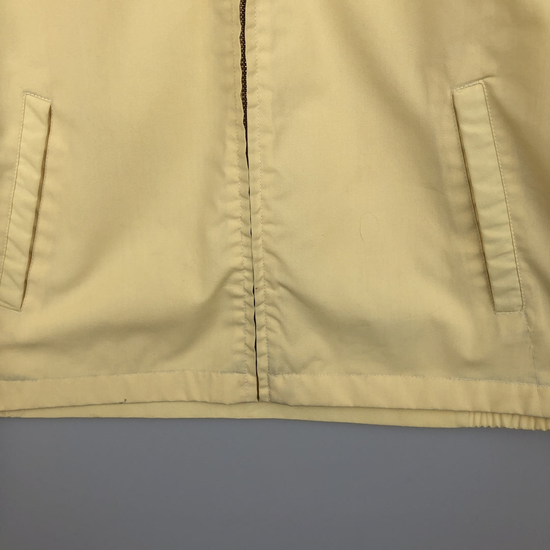 Harrington Jacket Swing Top Men's XL (approx.) Vintage unclear yellow type Vintage Second Hand