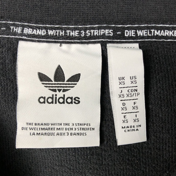 Adidas thermal long-sleeve t-shirt, men's size XS. cotton black type Vintage Second Hand