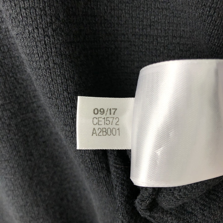 Adidas thermal long-sleeve t-shirt, men's size XS. cotton black type Vintage Second Hand