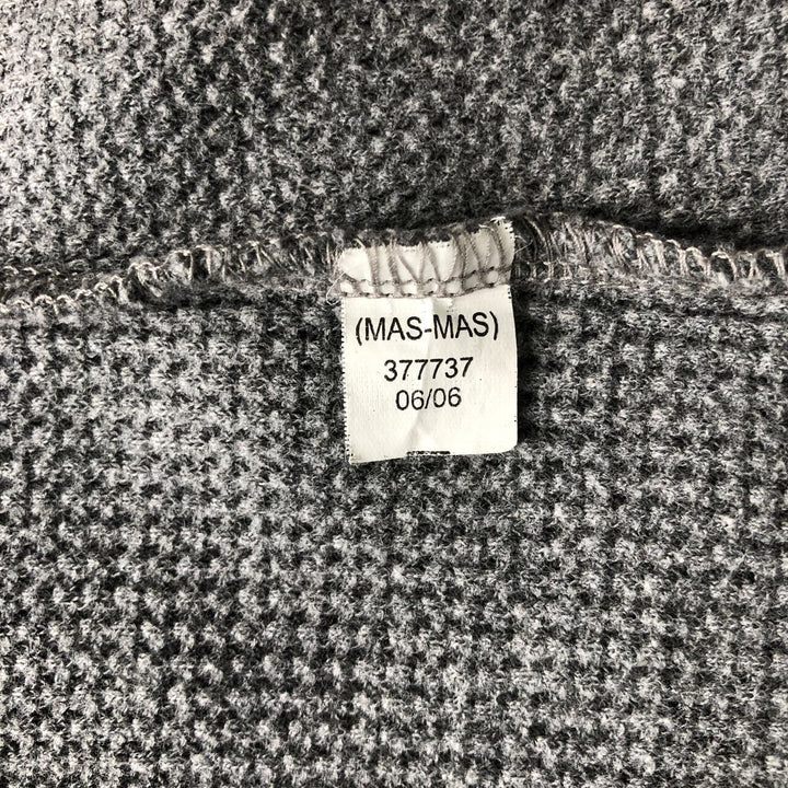 Tommy Hilfiger Thermal Long-Sleeve T-Shirt, Men's Size XL (approx.) cotton gray type Vintage Second Hand