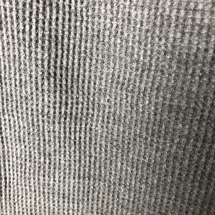 Tommy Hilfiger Thermal Long-Sleeve T-Shirt, Men's Size XL (approx.) cotton gray type Vintage Second Hand
